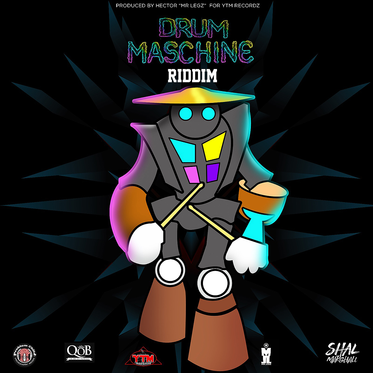 Mr.Legz x Destra | Drum Machine Riddim